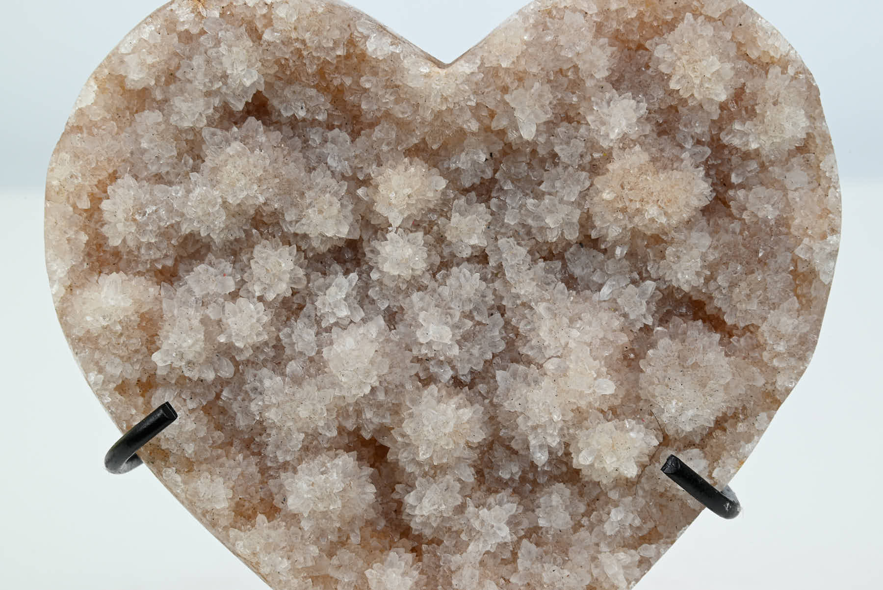 Extra Quality Citrine Heart - 0.55kg, 13cm high - #HTCITR-34012